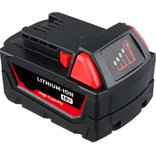 PACK For Milwaukee M18 Lithium XC 6.0 AH Extended Capacity Battery 48-11-1860