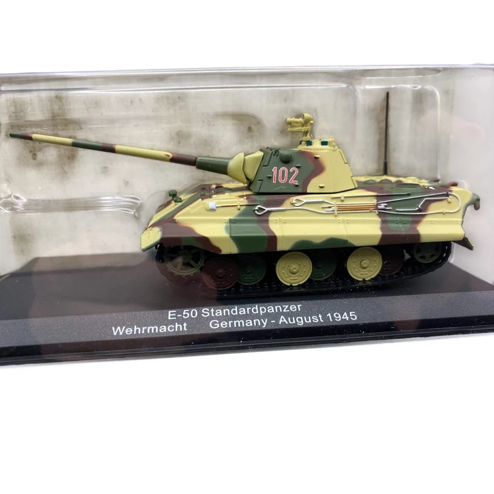 E-50 Standarpanzer Wehrmacht Germany 1945 WWII 1:72 Réservoir Altaya Diecast - Photo 1/1