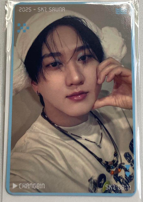 Stray Kids [SKZ SAUNA] Purchase Bonus Photocard JYP JP POPUP STORE