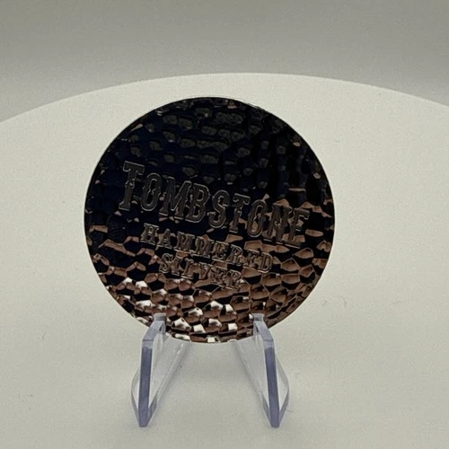 Scottsdale Mint Tombstone Hammered Silver Bullion Coin Round .999 Pure, 1 oz #2