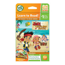 LeapFrog LeapReader Tag Book Junior Counting & Numbers Disney Never Land Pirates