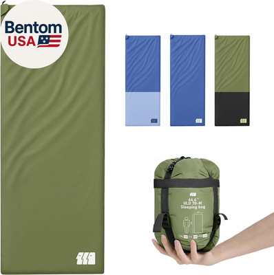 Ultralight Warm Weather Sleeping Bag - Portable, Waterproof, Compact Lightweight