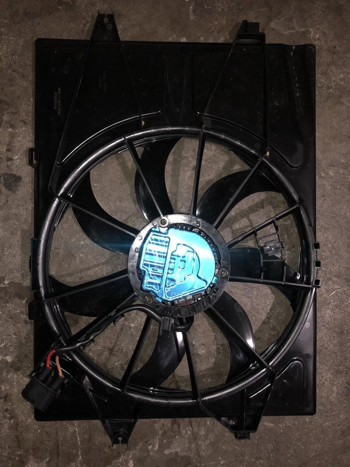 Вентилятор охлаждения радиатора в сборе с бесщеточным двигателем для Hyundai Tucson Kia Sportage - Изображение 3 из 4