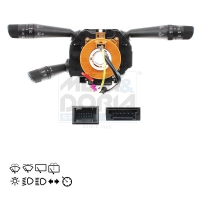 Meat & Doria Lenkstockschalter FüR Fiat Qubo 225 1.4 1.3 D Multijet Fiorino-image