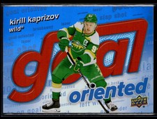 2025-26 Upper Deck Series 1 Goal Oriented #GO-4 Kirill Kaprizov
