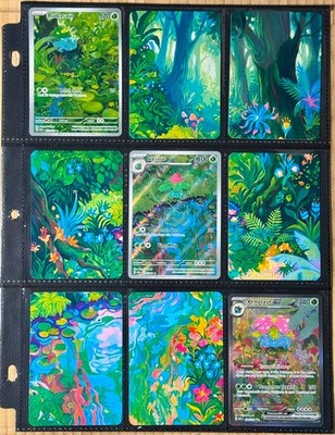 Pokémon Bulbasaur 151 Evolution Line Binder Insert