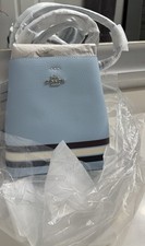 Coach Small Town Bucket Bag Colorblock Stripe...