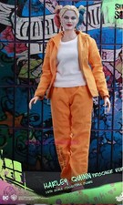 Figura de acción Hot Toys 1/6 MMS407 Escuadrón Suicida Harley Quinn versión prisionero