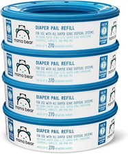 Mama Bear Diaper Pail Refills - 270 Count 5 pack