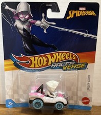 Hot Wheels Racer Verse Marvel Spider-Gwen Car Free Shipping