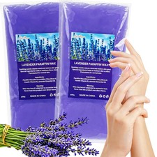 Paraffin Wax for Hand and Feet - 2 Pack Lavender Scented Paraffin Wax Refills Ha