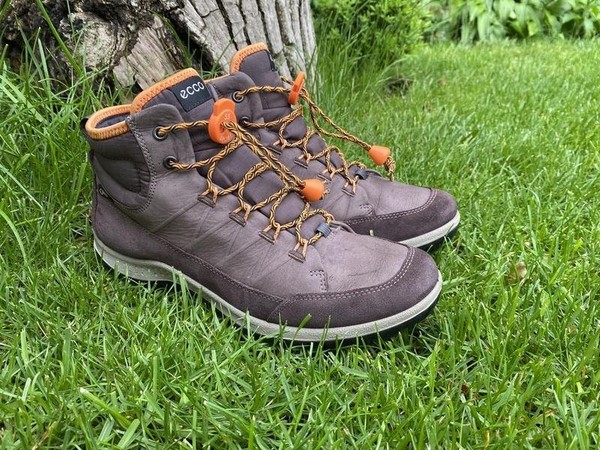 Women Ecco Boots Brown 39 #O7FY