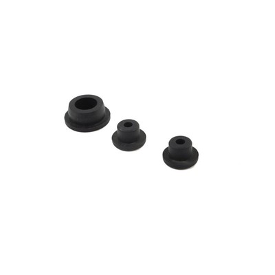 3x Rubber Tailgate Plug Tramp Stamp Tire Delete For Jeep Wrangler JK JKU 07-18 A