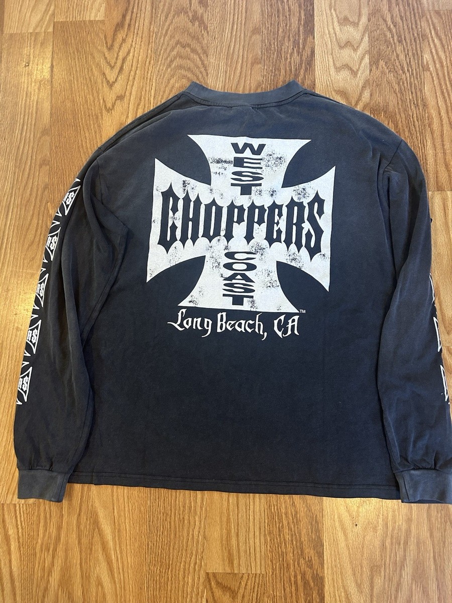 希少 WEST COAST CHOPPERS ヴィンテージ M 黒　ロンT West Coast Choppers Long Sleeve Shirt Black Men's Size XL | eBay