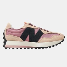 New Balance 327 Women’s Trainers UK 6 in Mauve/Apricot/Navy Suede & Fabric NEW!