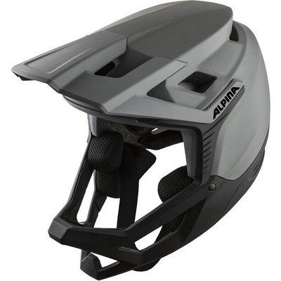 ALPINA ROCA Fullface MTB Helm Enduro Fahrradhelm 61-63 cm coffee-grey