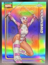 GWENPOOL 2026 TOPPS CHROME MARVEL COMICS #121 REFRACTOR