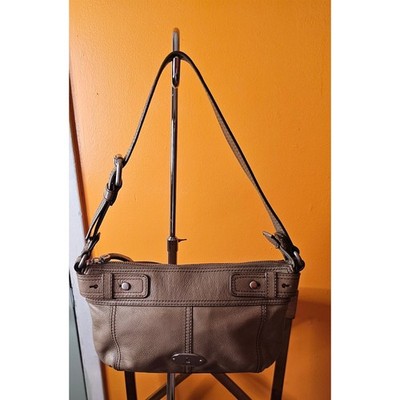 Fossil Maddox Taupe Shoulder Bag
