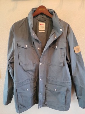 Fjallraven Greenland No. 1 Jacket G-1000 Spec Edition Gray/Grn XL Zip-up Leather
