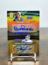2019 Gold Standard Bill Parcells Lawrence Taylor Double Standard Auto BLACK 1/1