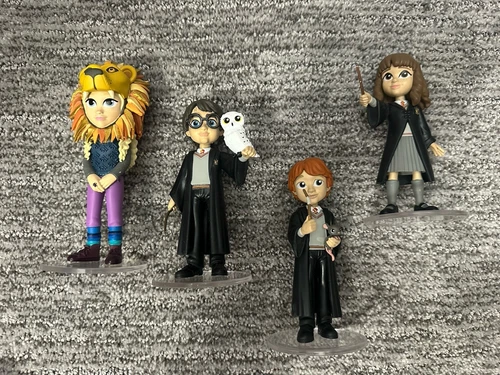 Funko Rock Candy Vinyl Luna Lovegood Harry Potter Ron Hermoine Lot Of 4 Loose