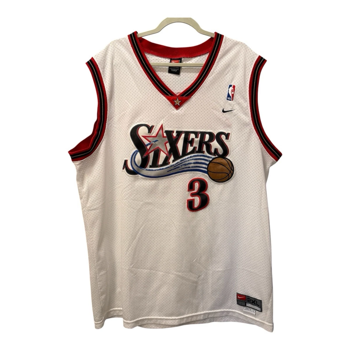 新品未使用　NIKE アイバーソン Iverson デッドストック XXL Nike Allen Iverson NBA Jerseys for sale | eBay
