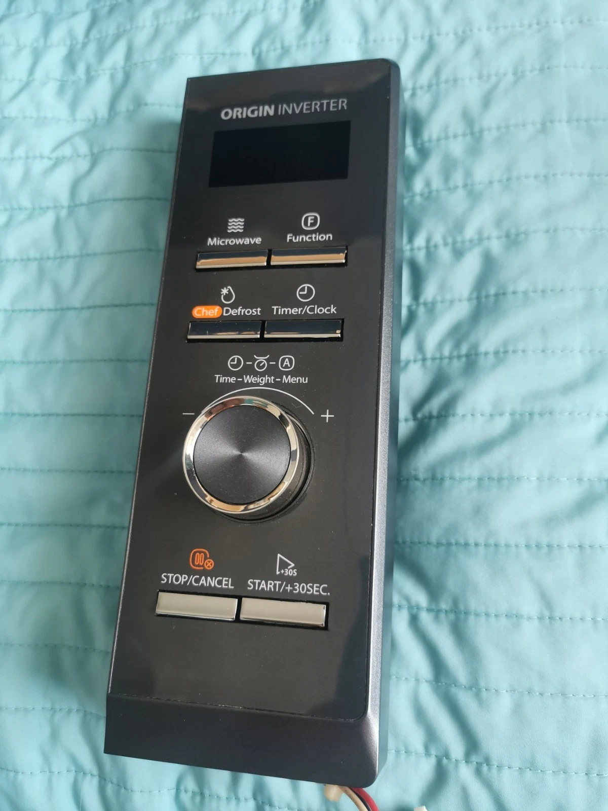 Control Panel with PCB Toshiba MW3-AG25PF(MG) Microwave USED (TSP12)