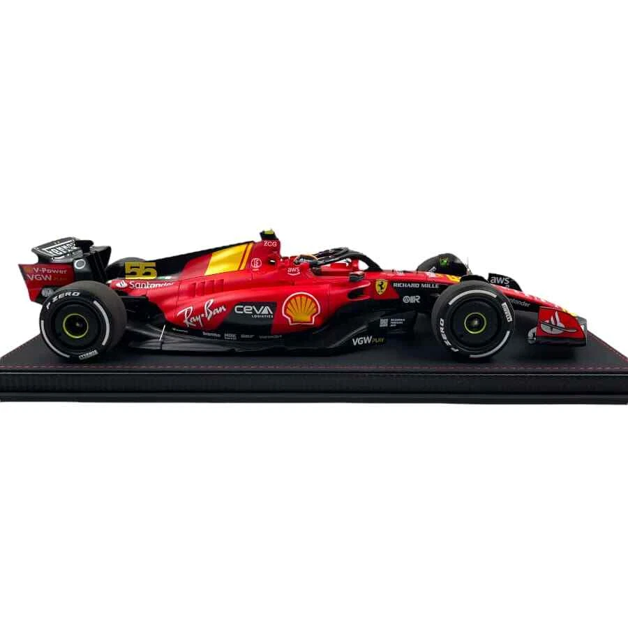 Modellino F1 BBR Models 1/18 Ferrari SF-23 Monza Gp 2023 Carlos Sainz #55 - Immagine 3 di 4