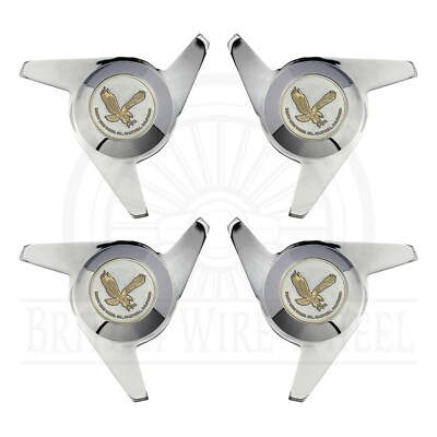 Zenith Eagle Gold & Chrome Wire Wheel Chips with Knockoff Spinner
