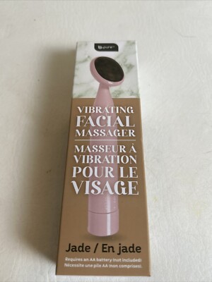 b.pure Vibrating Jade Stone Facial Massager Brand New In Box