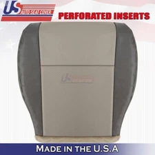 2008 to 2010 For Jeep Grand Cherokee Driver Bottom Leather Seat Cover 2 Tone Tan