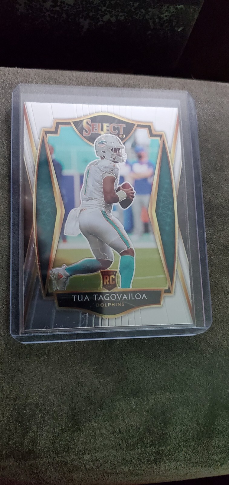 2020 Panini Select #145 Tua Tagovailoa Dolphins Premier Level Base Rookie