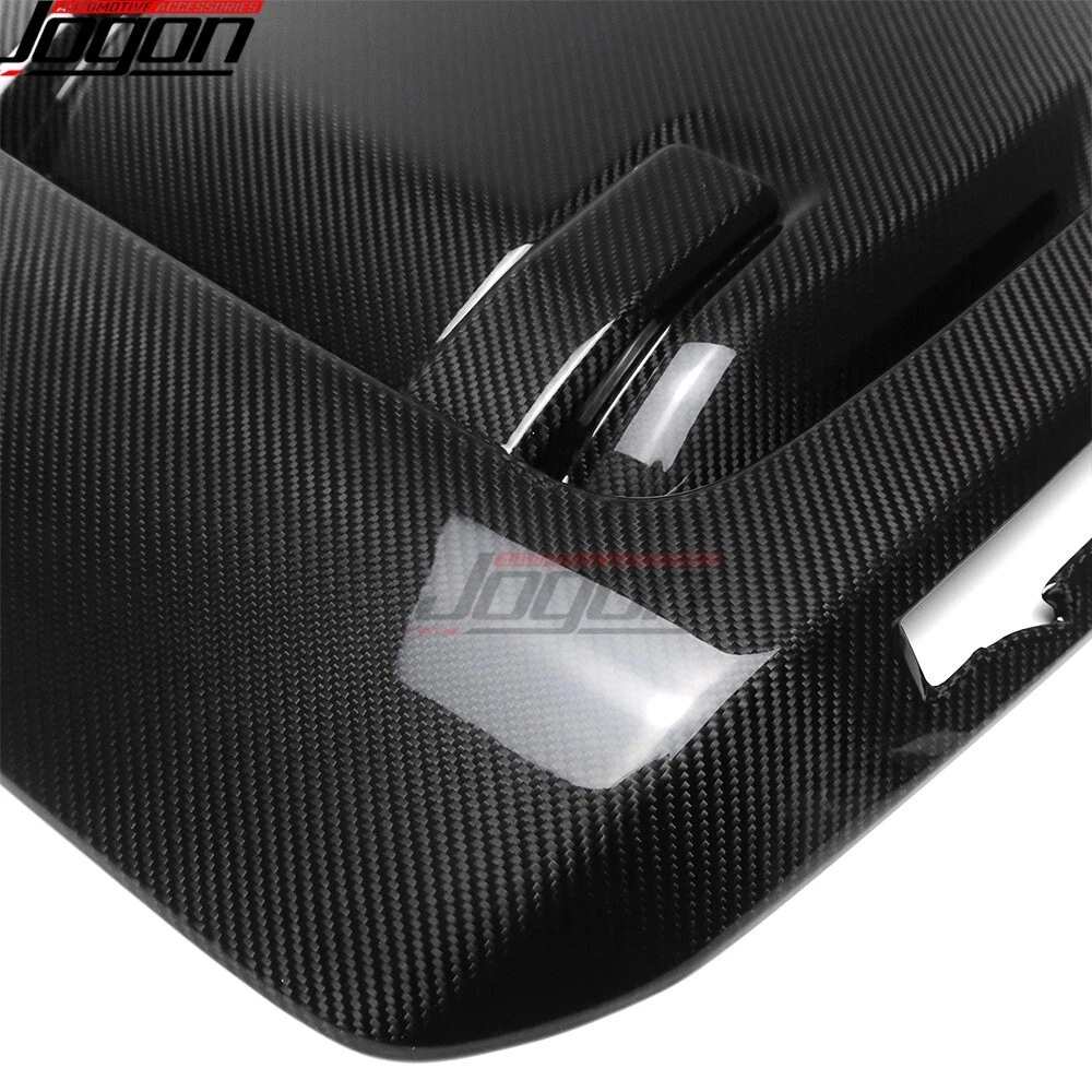 Dry Carbon Front Engine Hood Vent Cover  Scoop For Ford F-150 Raptor R 2021-2024 - Picture 2 of 12