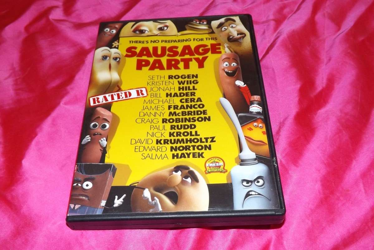 🌈 Sausage Party (DVD, 2016, Widescreen) Seth Rogen Jonah Hill