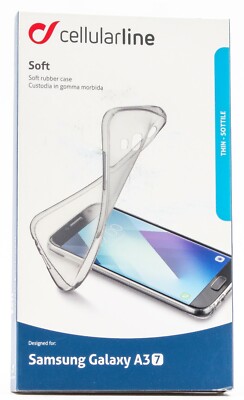 Cellularline Samsung Galaxy A3 (2017) Handy Hülle Soft Schutz Case Cover 414