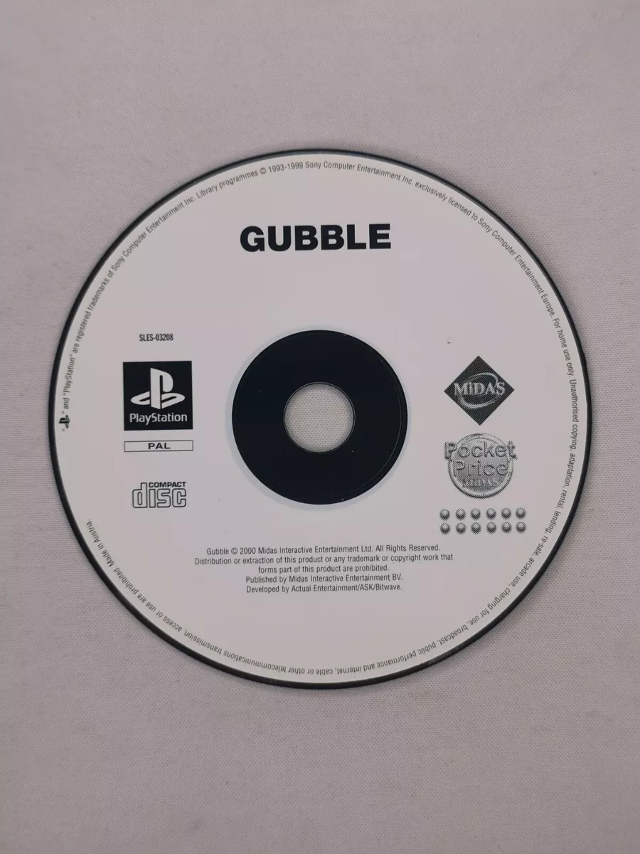 GUBBLE Sony Playstation PSX PS1 PAL Exclusive NEW SEALED