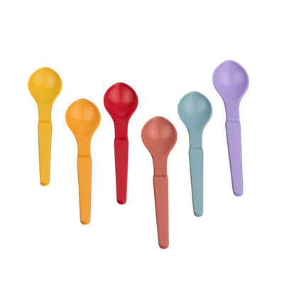 TUPPERWARE Kinder Hängelöffel Löffel Plastiklöffel Farbmix (6x Löffel)