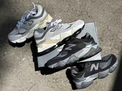 New Balance 9060 Raincloud Grey / Black Castlerock GC9060GY