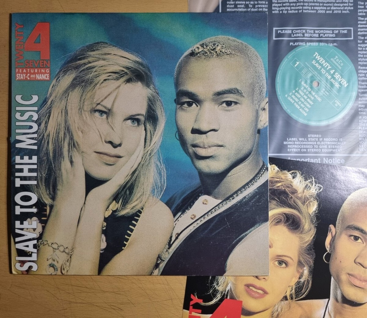 EX Promo / TWENTY 4 SEVEN - Slave to the Music [ 1994 Korea Orig