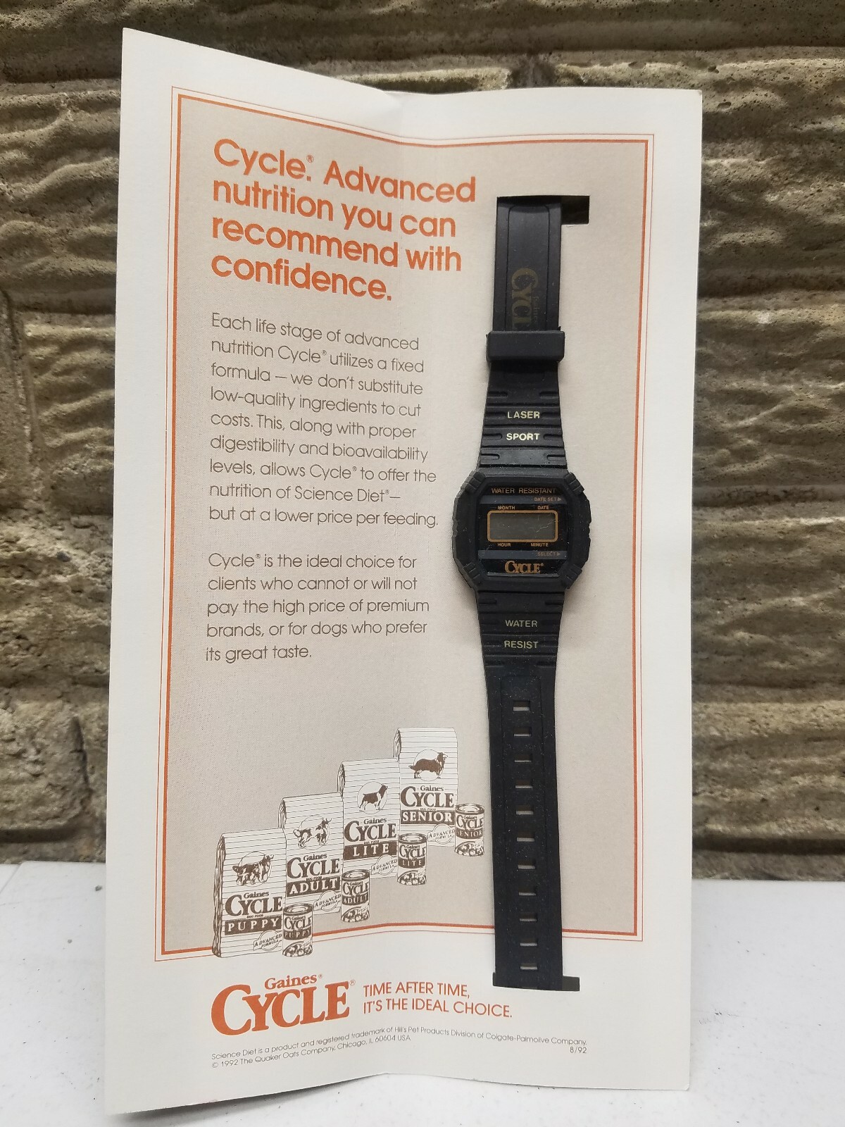 Mail In Promotion  Wrist Watch 1992
