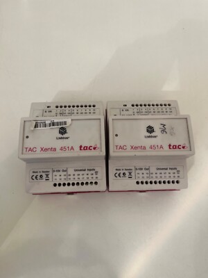 Los Von 2 Stk Schneider Electric TAC Xenta 451A V 1.14 0-073-0285-0