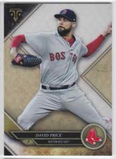 2017 TOPPS TRIPLE THREADS DAVID PRICE BOSTON RED SOX #44
