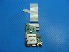 HP 15.6" 15-ab121dx OEM Laptop USB LAN Card Reader Board w/ Cable