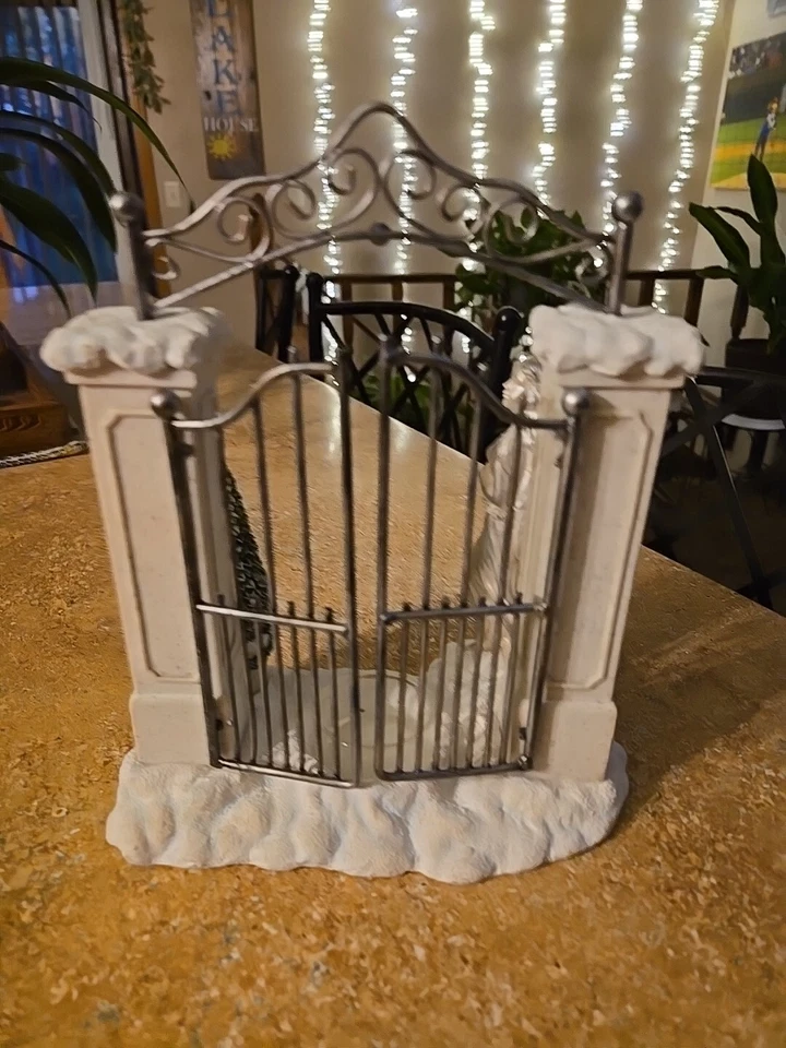 Yankee Candle Perlado Ángel Puerta del Cielo Votivo Tarta Vela Calentador ¡Retirado! Foto 4 de 4