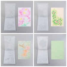 3D Embossing Folders Animal Flower Stencils DIY Scrapbooking Craft Card Making