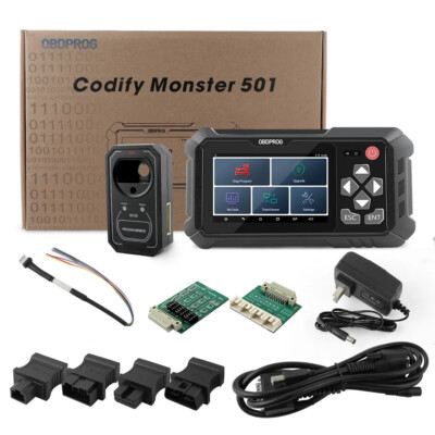 OBDPROG M501 Car OBDII Key Fob Programmer Remote Programming Tool Immobilizer