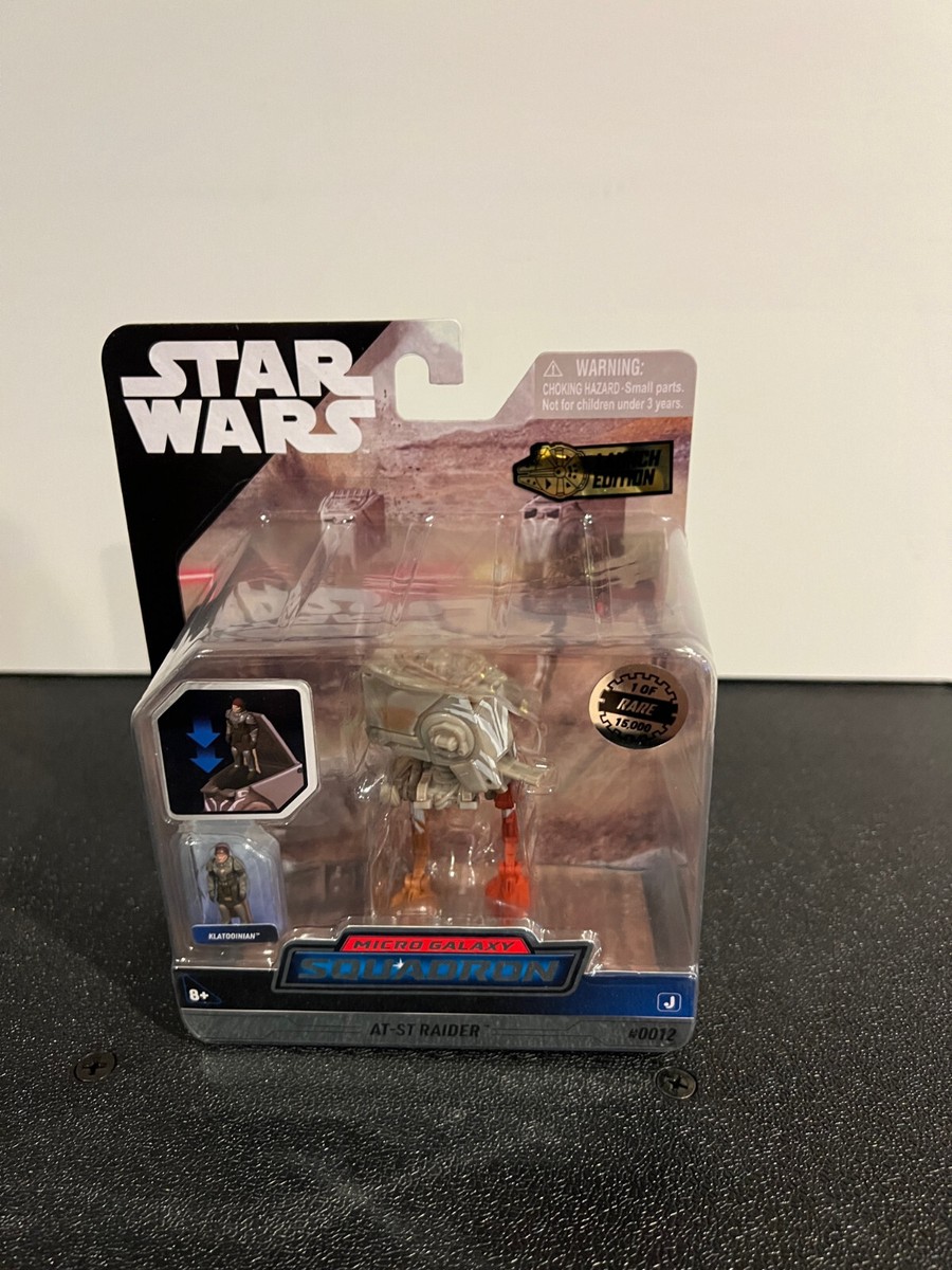 Star Wars Micro Galaxy Squadron AT-ST Raider RARE (1 of 15,000