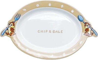 Disney Chip & Dale 100th Ceramic Plate SAN4067 Pasta Plate