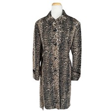 JONES NEW YORK women  s coat Sz 1X animal print
