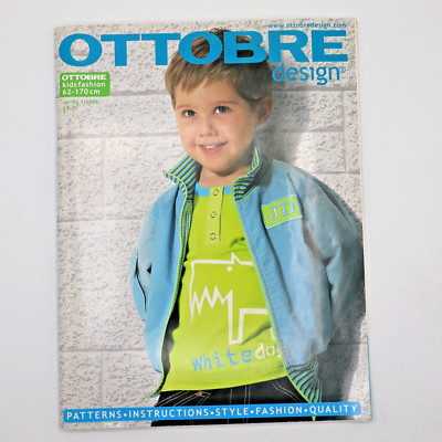 OTTOBRE Design Kids Magazine Clothes Sewing Patterns Spring 1/2006